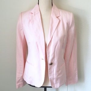 NWT A New Day Light Pink Button Cuff Detail Blazer